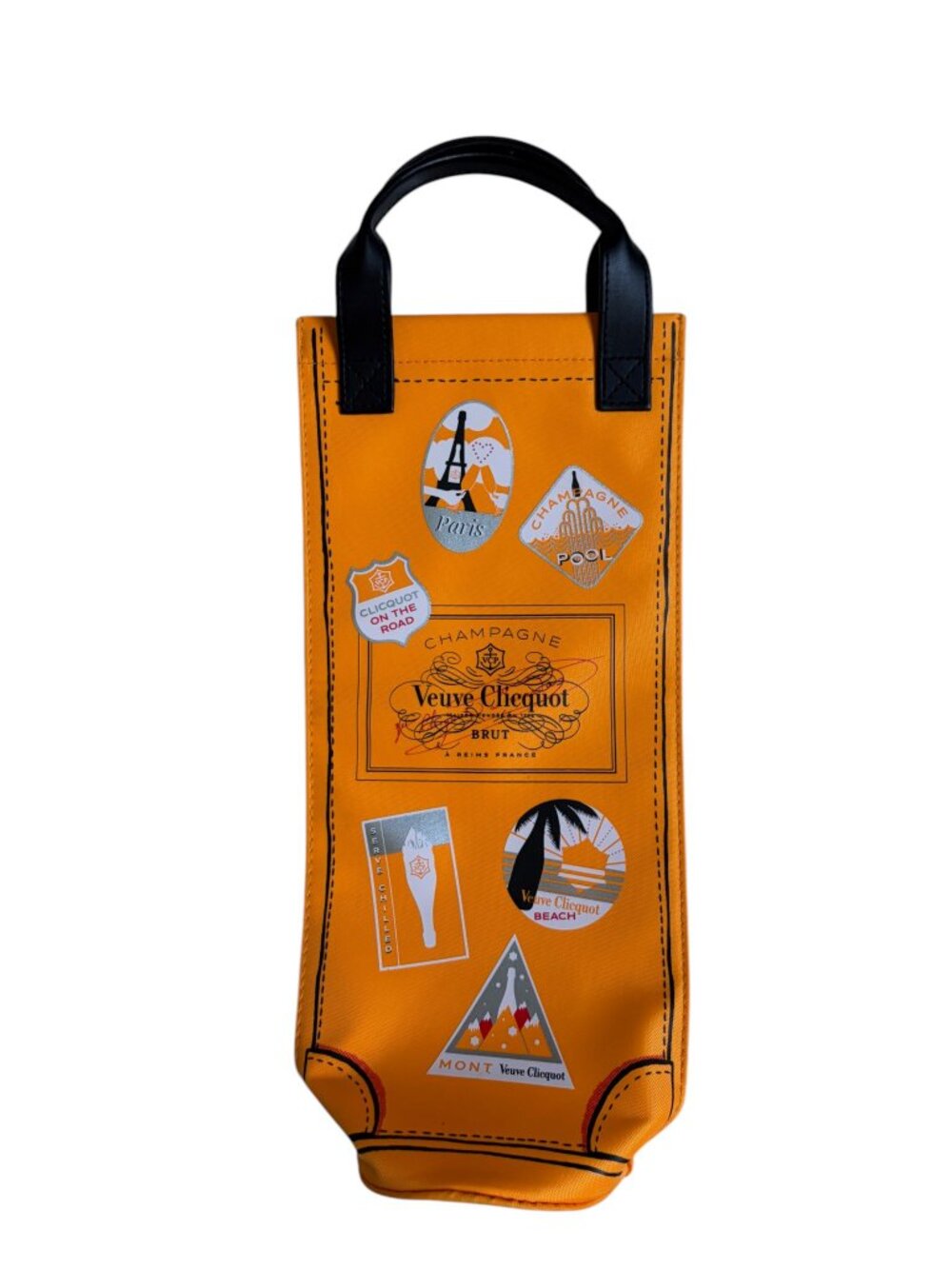 Veuve Clicquot "Clicquot on the Road" Insulated Jacket Sleeve (Orange)